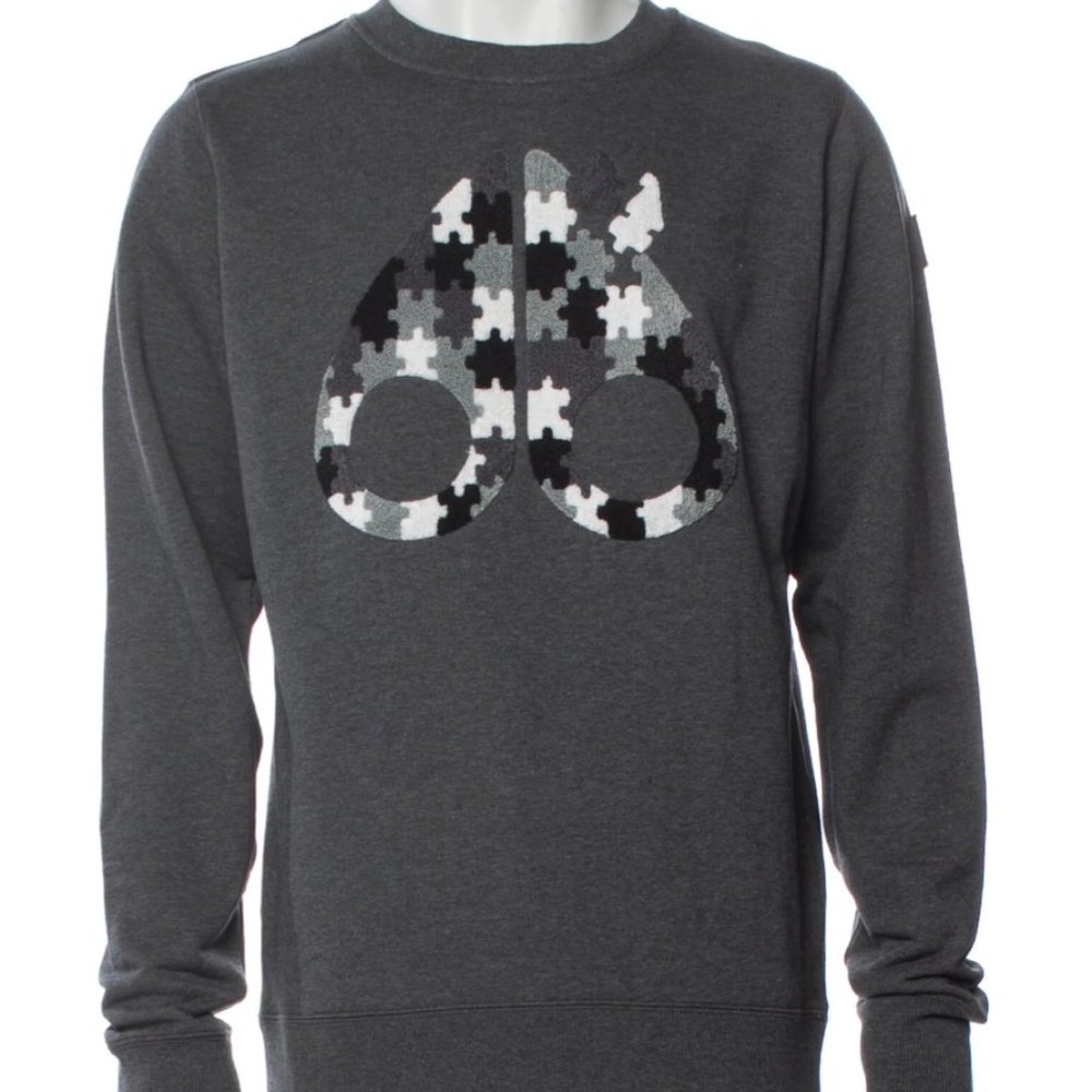 Moose Knuckles Charcoal sweatshirt size S/P NWT